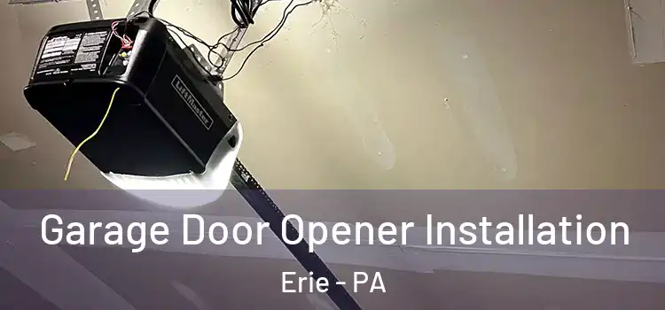  Garage Door Opener Installation Erie - PA