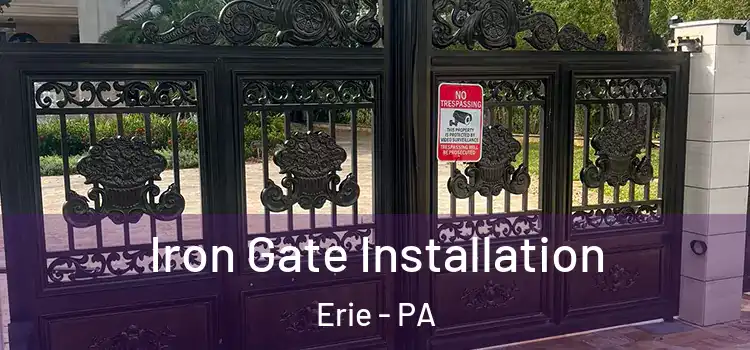  Iron Gate Installation Erie - PA